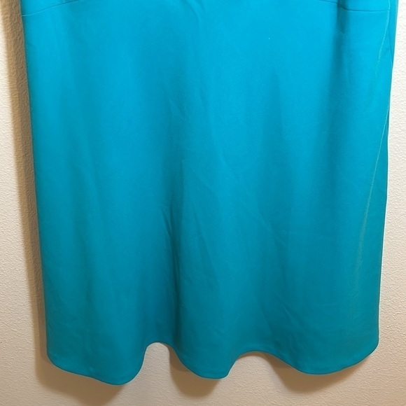 Tahari ASL Green Plus Size Dress - Picture 6 of 14